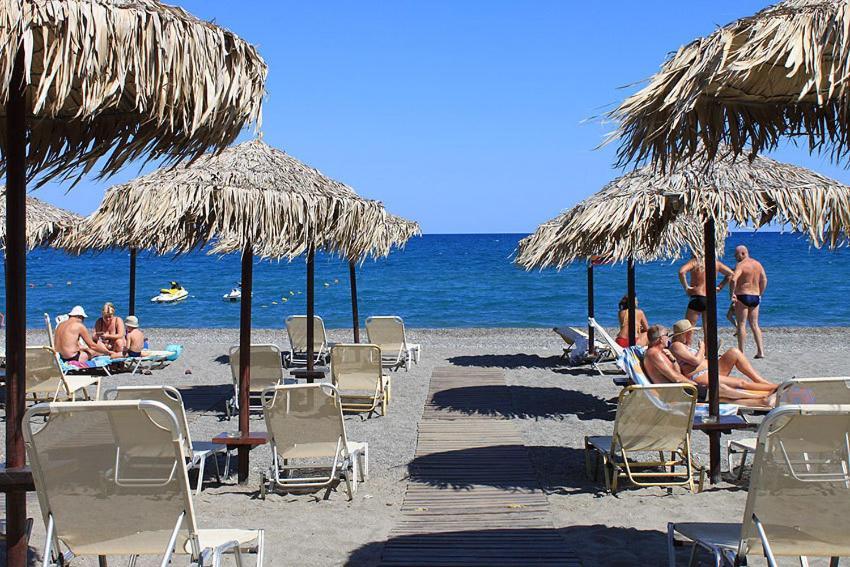 Panos Beach Hotel Platanés Exteriör bild